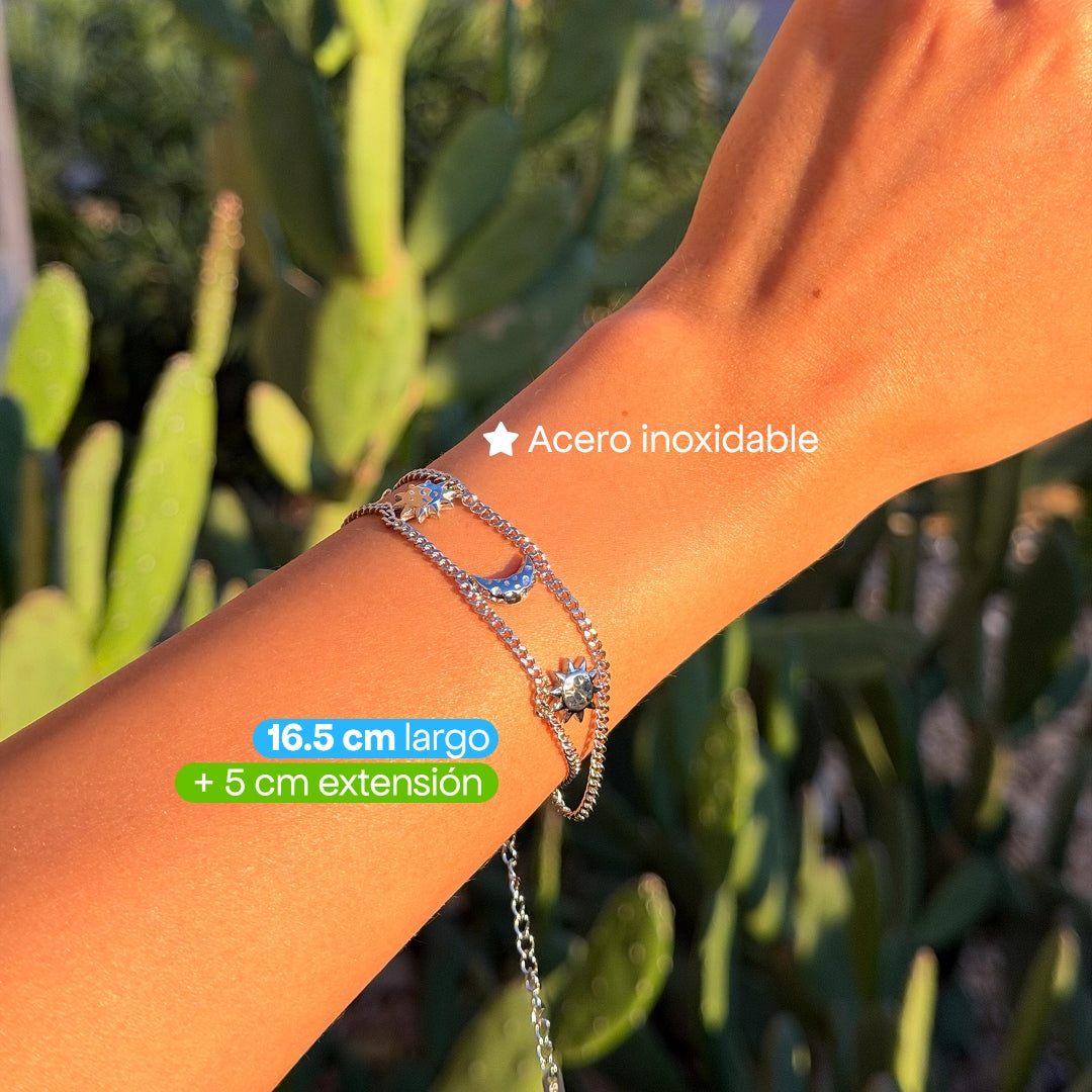 Comprar Pulsera Aluna Plata en Joyería Chabacano