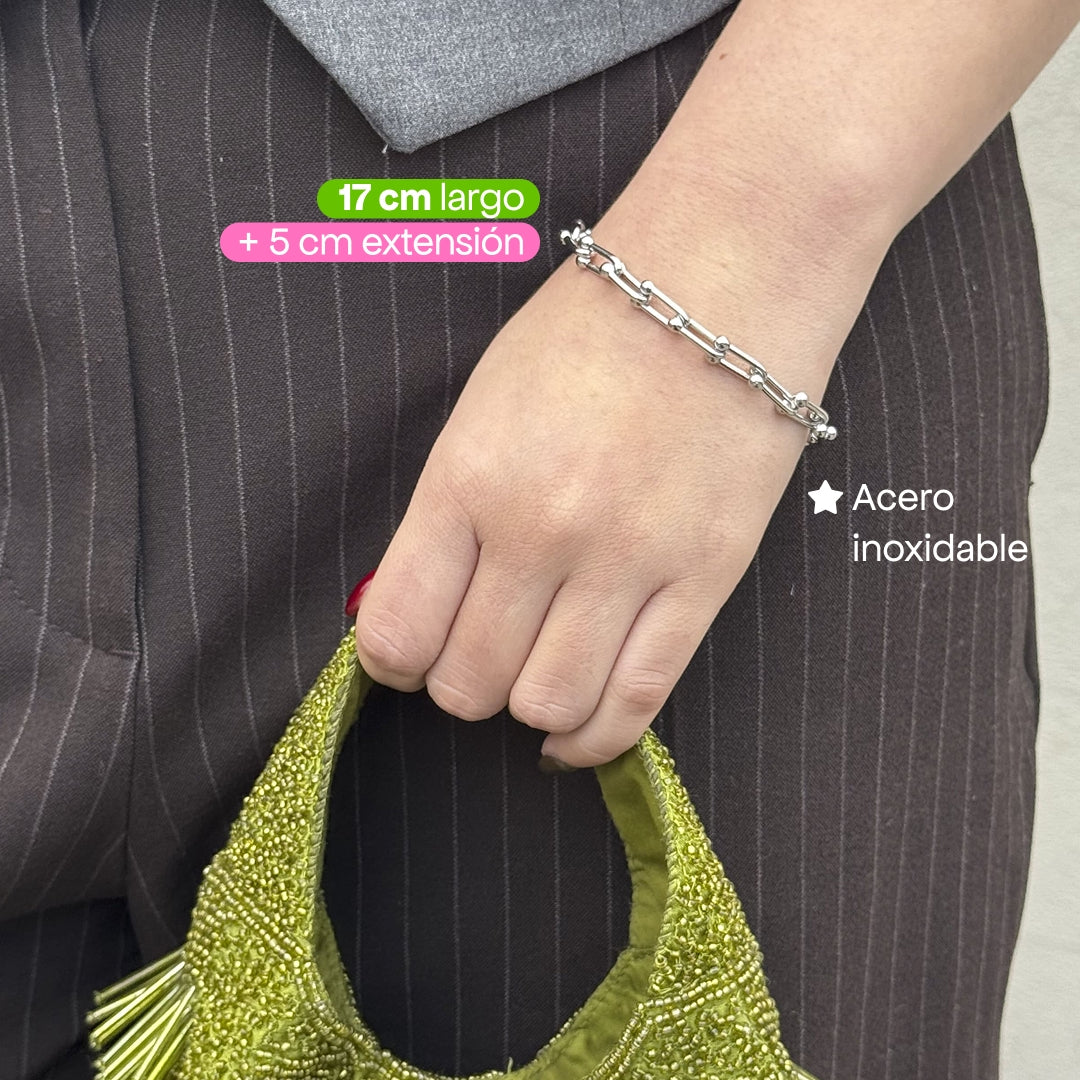 Comprar Pulsera Tifany Plata en Joyería Chabacano