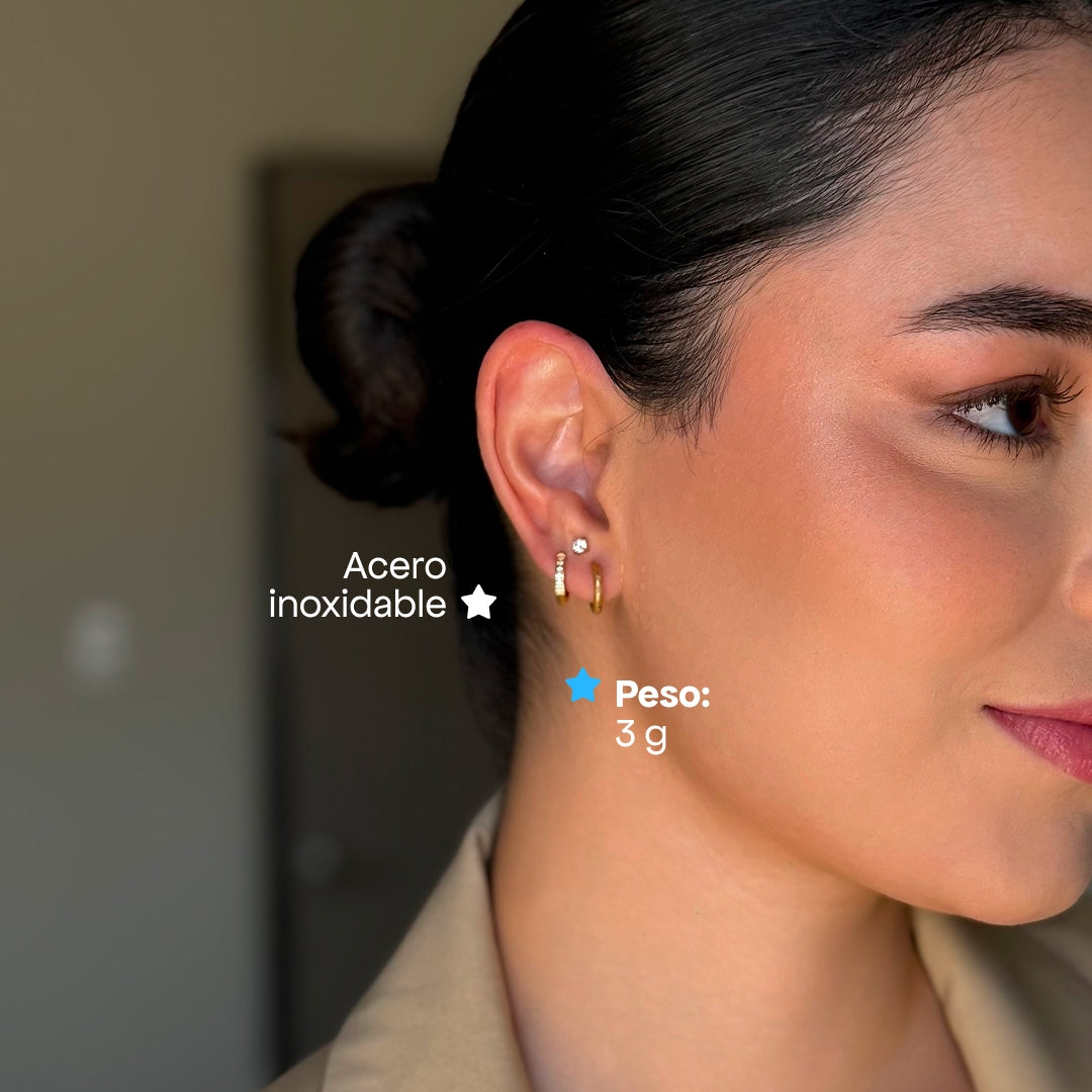 Comprar Set Aretes Classy en Joyería Chabacano