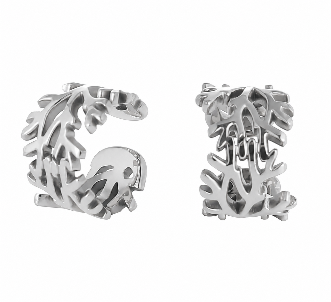 Comprar Ear Cuff Fern Plata en Joyería Chabacano