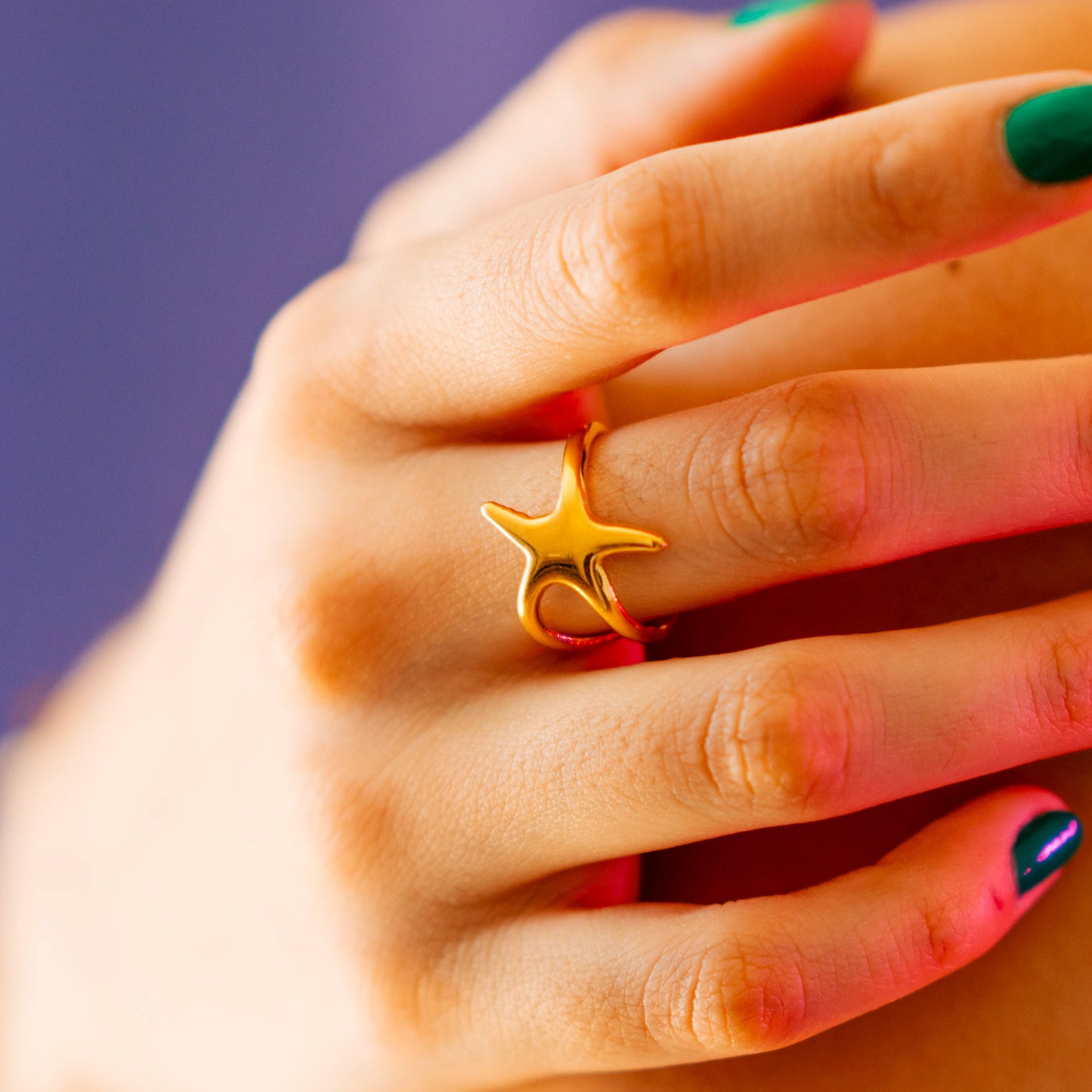 Anillo Ajustable Starfish