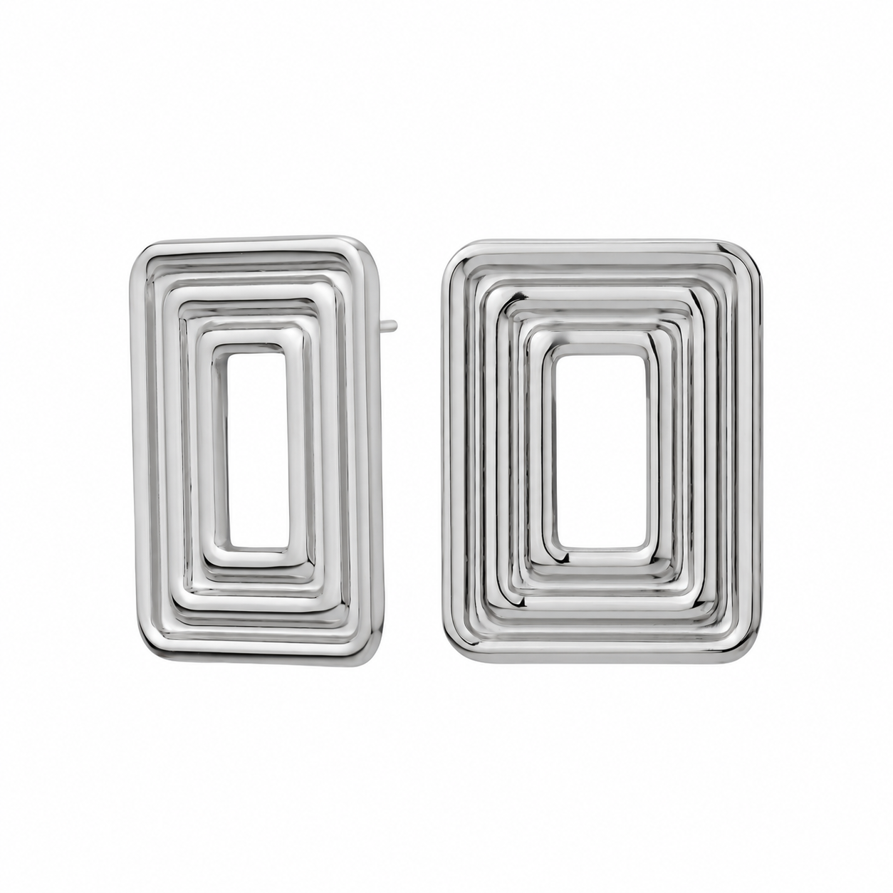 Comprar Aretes Frame Plata en Joyería Chabacano