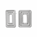 Comprar Aretes Frame Plata en Joyería Chabacano