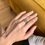 Comprar Anillo Ajustable Confetina Plata en Joyería Chabacano