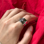Comprar Anillo Ajustable Confetina Plata en Joyería Chabacano