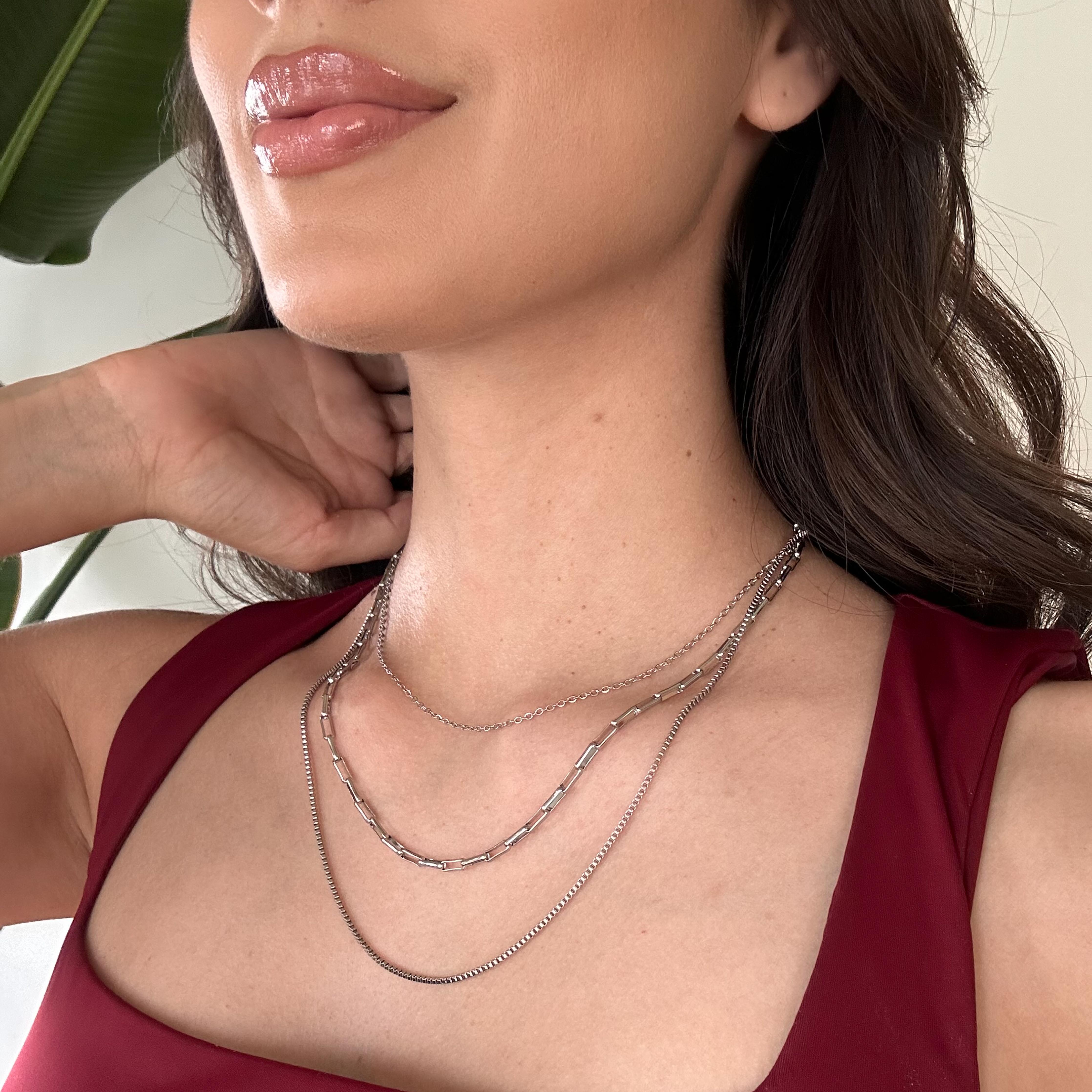 Comprar Collar Salma Plata en Joyería Chabacano